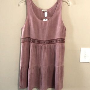 En Crème Anthropology Dress Sleeveless Trapeeze New With Tag SZ M
